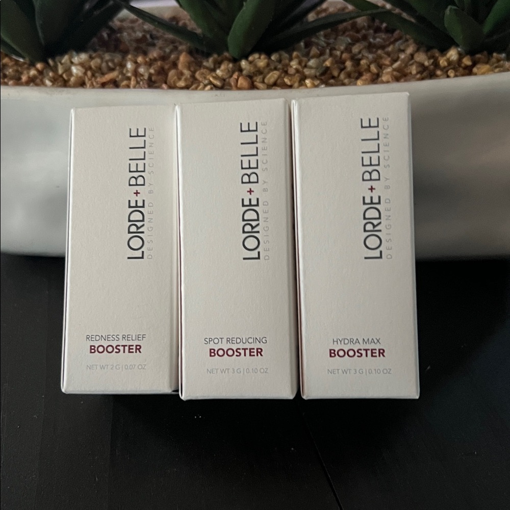 Lorde + Belle‎ Redness Relief, Hydra Boost and Spot Reducing